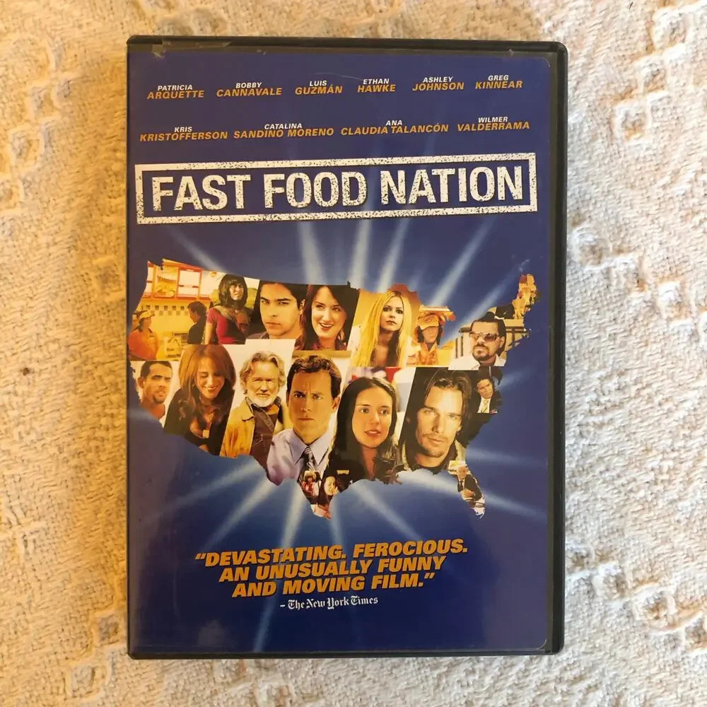 Fast Food Nation Movie Dvd‎ Avril Lavigne 2006 Documentary Comedy Bruce Willis